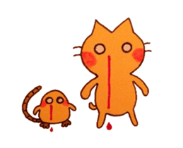 Nukuneko and Mogu-chan sticker #3178950