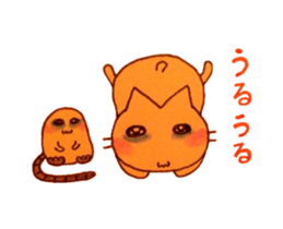 Nukuneko and Mogu-chan sticker #3178952