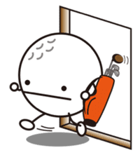 Let's golf together? sticker #3179019
