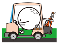 Let's golf together? sticker #3179021