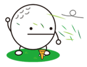 Let's golf together? sticker #3179027