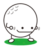 Let's golf together? sticker #3179035