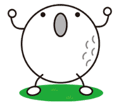 Let's golf together? sticker #3179039