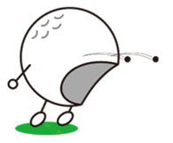 Let's golf together? sticker #3179041