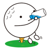 Let's golf together? sticker #3179043