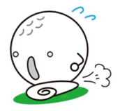 Let's golf together? sticker #3179048