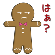 Days of  Gingerbread Man sticker #3179055
