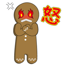 Days of  Gingerbread Man sticker #3179058