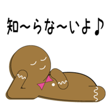 Days of  Gingerbread Man sticker #3179059