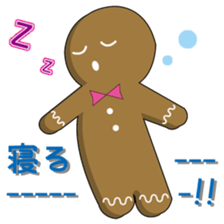 Days of  Gingerbread Man sticker #3179064