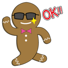 Days of  Gingerbread Man sticker #3179066