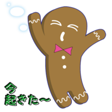 Days of  Gingerbread Man sticker #3179067