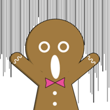 Days of  Gingerbread Man sticker #3179068