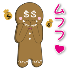 Days of  Gingerbread Man sticker #3179069
