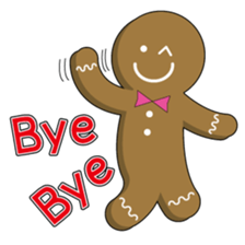Days of  Gingerbread Man sticker #3179070