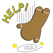 Days of  Gingerbread Man sticker #3179071