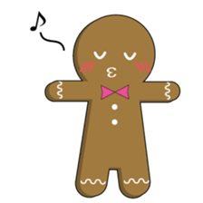Days of  Gingerbread Man sticker #3179076