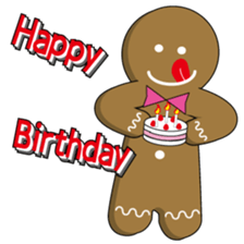 Days of  Gingerbread Man sticker #3179079