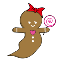 Days of  Gingerbread Man sticker #3179084