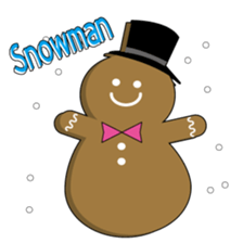 Days of  Gingerbread Man sticker #3179089