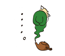 Master of the Green Tea sticker #3179186