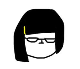 Hairpin chan sticker #3179445