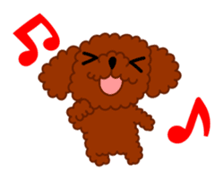 HAKATA puppy sticker #3179935