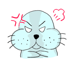 Sticker of seals sticker #3180053