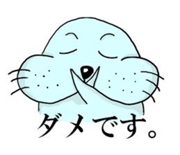 Sticker of seals sticker #3180062