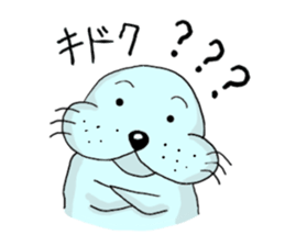 Sticker of seals sticker #3180068