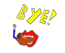 Hamburger Head sticker #3180276