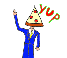 Hamburger Head sticker #3180281