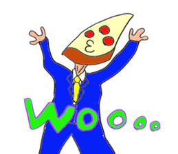 Hamburger Head sticker #3180289