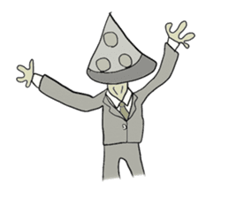 Hamburger Head sticker #3180290