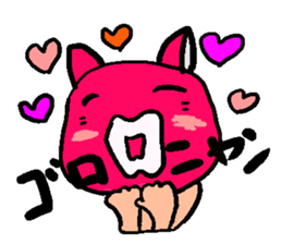 Cute plum Mr sticker #3180629