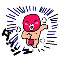 Cute plum Mr sticker #3180639