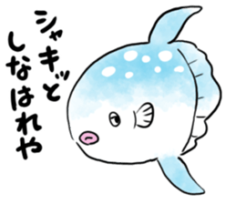 Annoying cute aquatic animal stickers. sticker #3180727