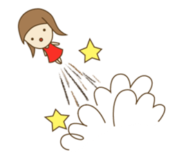 original '.' and cat Sticker sticker #3180757