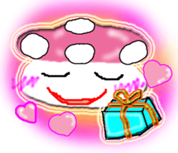 A mushroom and mushroom sticker #3180780