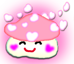 A mushroom and mushroom sticker #3180781