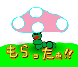 A mushroom and mushroom sticker #3180786