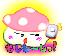 A mushroom and mushroom sticker #3180790