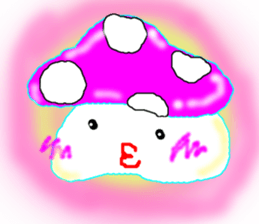 A mushroom and mushroom sticker #3180810