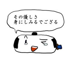 Kagami mochi samurai sticker #3180819