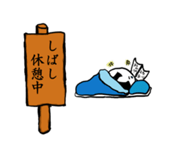 Kagami mochi samurai sticker #3180825
