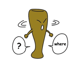 Bat Boy In English sticker #3180931