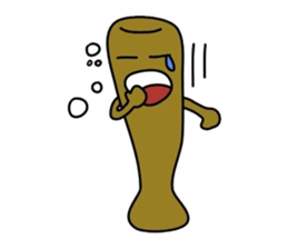 Bat Boy In English sticker #3180935