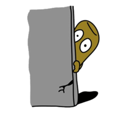 Bat Boy In English sticker #3180937