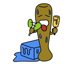 Bat Boy In English sticker #3180938