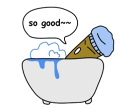 Bat Boy In English sticker #3180941